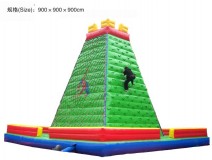 Advantages of inflatable climbing wall and slide