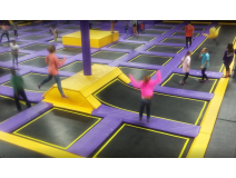 Biggest 11 trampoline park in Louisiana, US