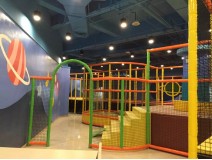 Children explore at playground equipment cyprus Children explore at playground equipment cyprus