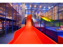 Indoor Jungle Gym Needs More Plants to Make a Green Environment for Children