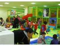 Indoor jungle gym is a perfect place for self-compassion