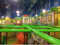 Kids explore at  Baby indoor playground factory