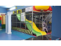 Kids explore at Children playground Kids explore at Children playground
