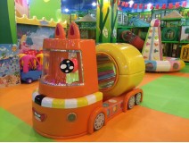 Kids have fun at Indoor playgrounds factory