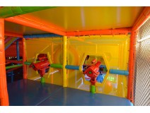 Kids play at Indoors playground equipment