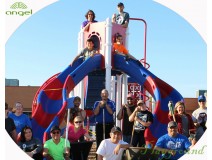 plastic playground slides Safe Shade - Shade Sails block the suns dangerous UV