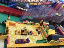 Play and leaning at indoors playground Play and leaning at indoors playground