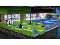 Trampoline park in Idaho, USA Trampoline park in Idaho, USA
