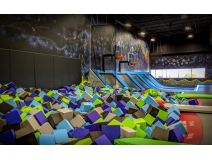 Trampoline park in Rio Rancho, New Mexico, USA