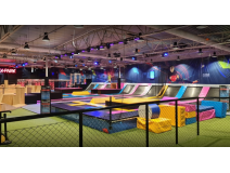 Trampoline park in Sweden