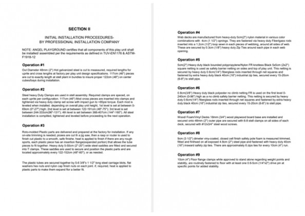 TUV-EN1176 for playground TUV-EN1176 for playground