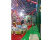 Inside playground equipment