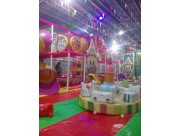 Inside playground equipment