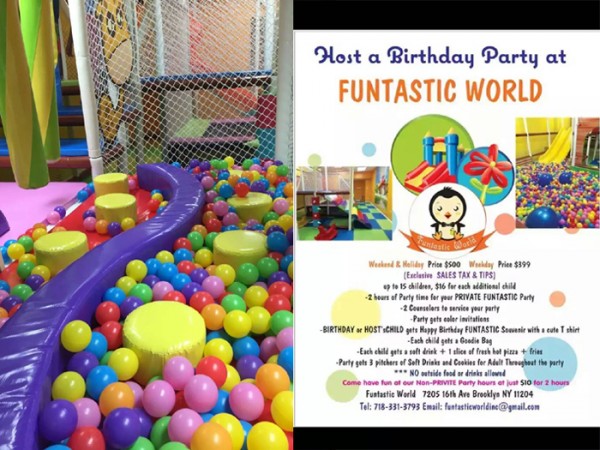 Kids playground in New York Kids playground in New York