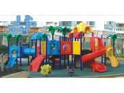 Outdoor play equipment in Brazil
