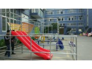 Small kids indoor playground equipment for client in Romania