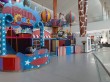 Indoor playground with pretend city in Pakistan