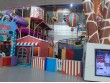 Indoor playground with pretend city in Pakistan