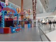 Indoor playground with pretend city in Pakistan