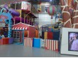 Indoor playground with pretend city in Pakistan