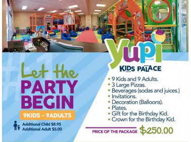 Yupi Kids Palace in CA,USA