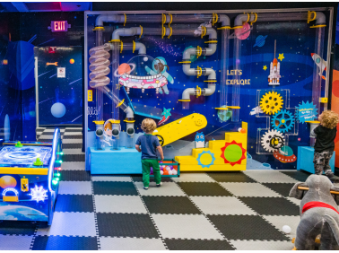 Stark Park Indoor Playground NJ, USA -154