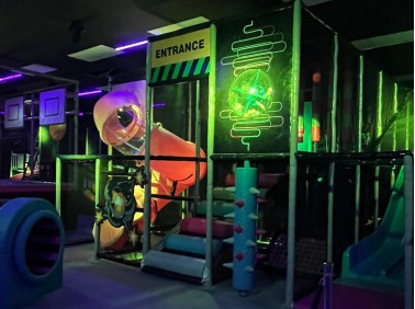 Glowz Vibe playground in Granada Hills CA, USA