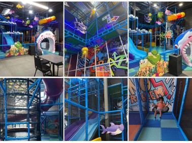 Kid Zone play center in Clearfield UT, USA -250