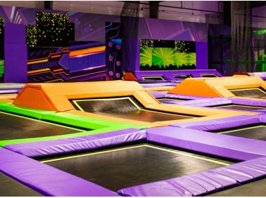 Krazy Town Trampoline Park in Quincy, IL,USA -384
