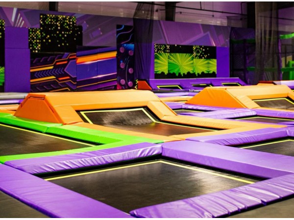 Krazy Town Trampoline Park in Quincy, IL,USA -384