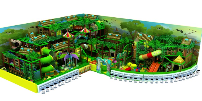 Jungle Themed Indoors Playground
