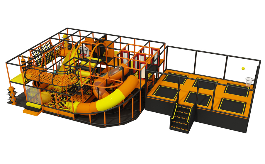 Soft play with Trampoline