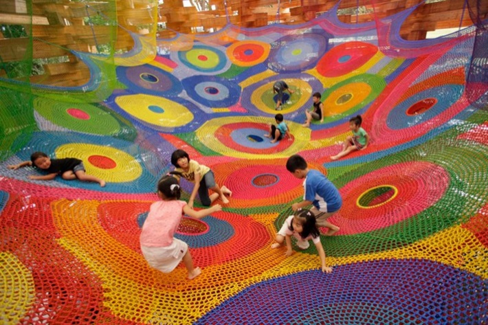 Colorful Rope Playground & Netting Playground