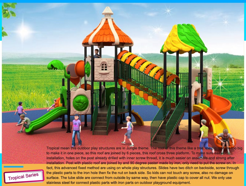 plastic outdoor playgrounds
