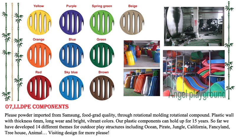 material and handcraft for playground equipment