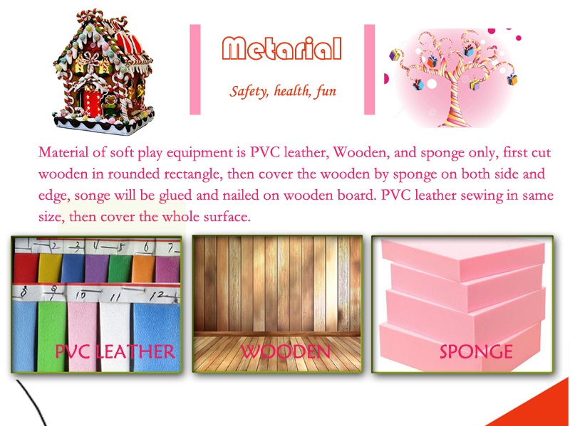 material of soft play equipment