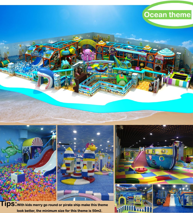 ocean theme playground slides