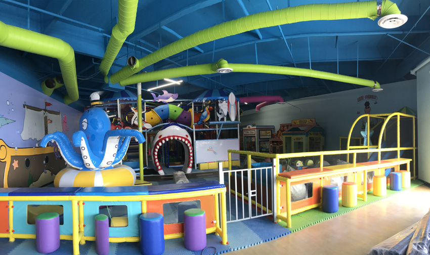 Indoor playgrounds