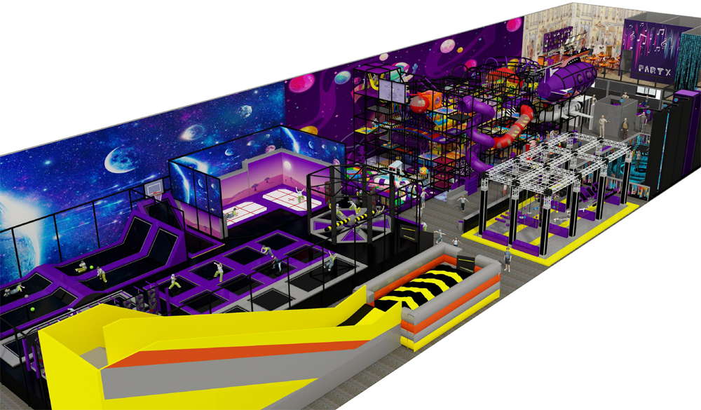 Commercial Trampoline Park  Trampoline Park Manufacturer