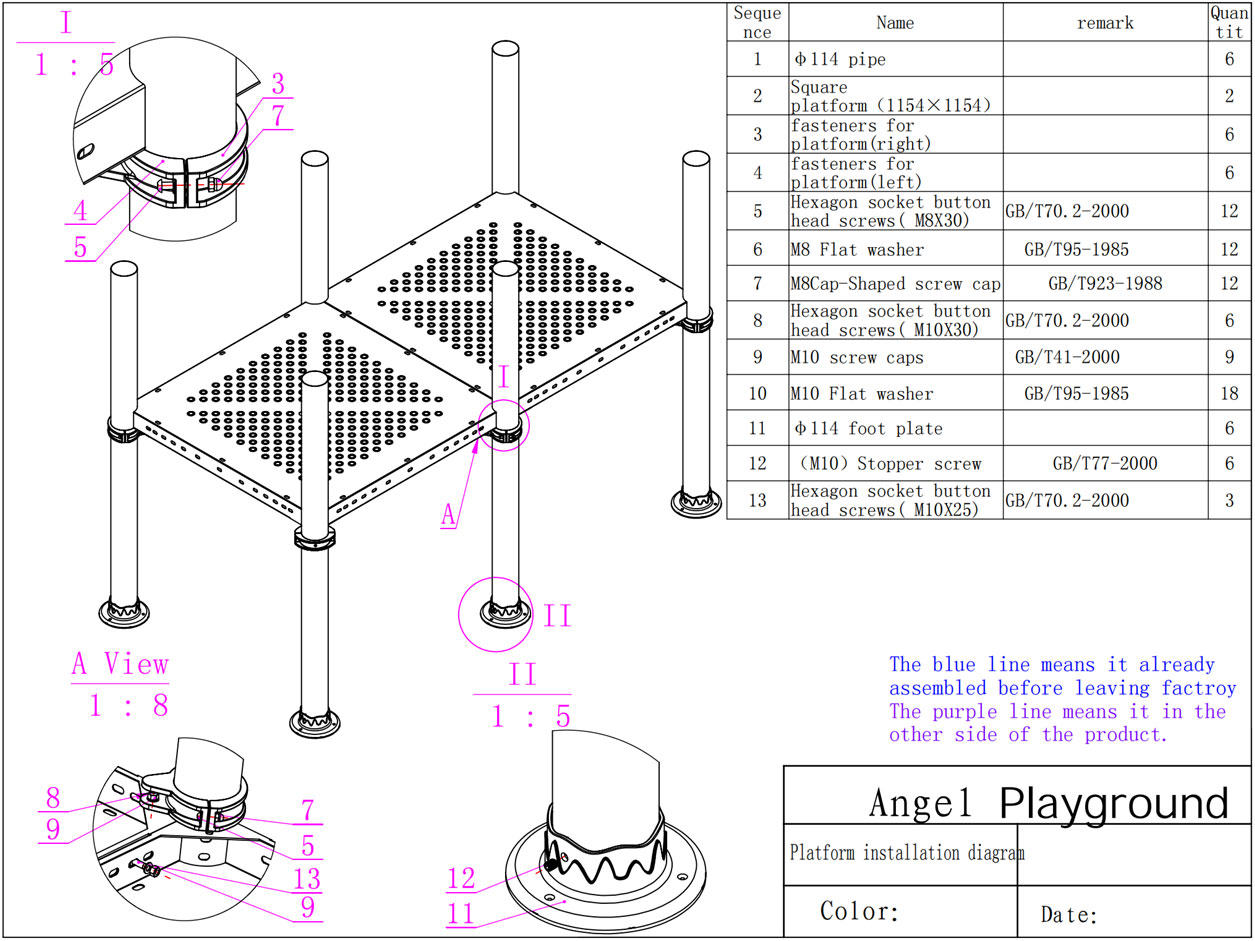 Playground Equipment Install How To Install Outdoor Play Structure