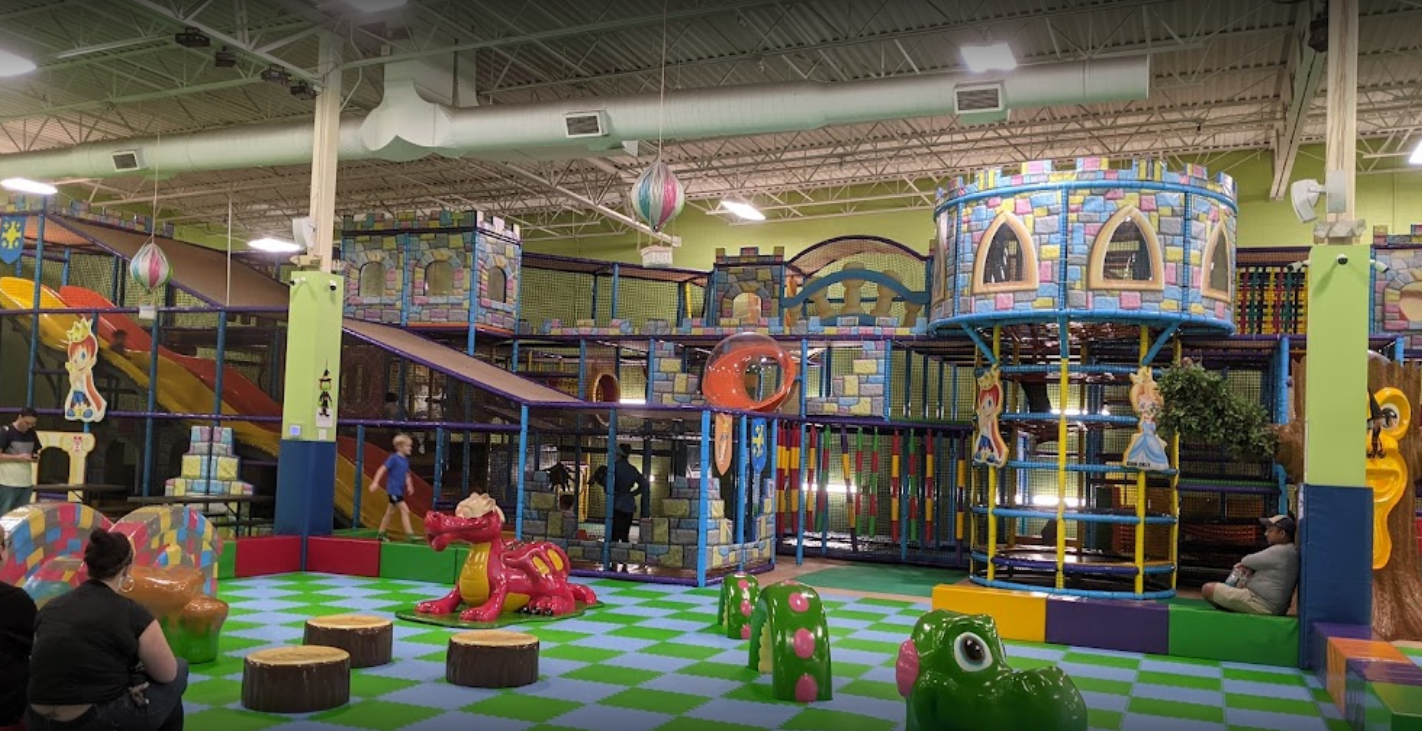 Kids Indoor Playground Jungle Gym In