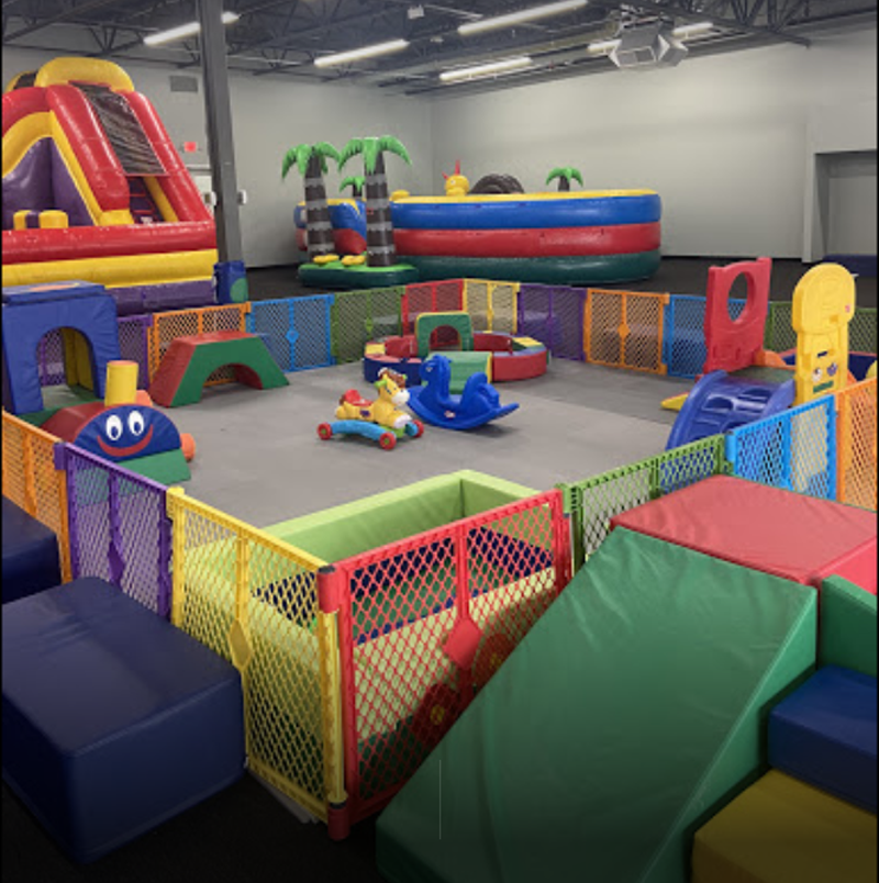 Trampoline Park Indoor Playground In