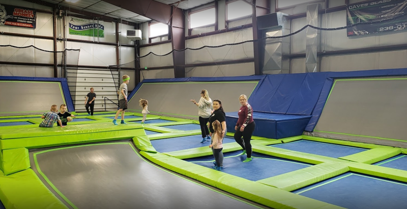 Trampoline park in Idaho