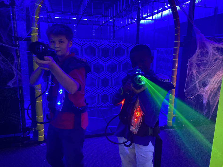 Ninja Tag Indoor Play Park | Laser Gun Tag Playground