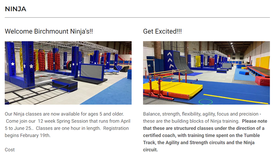 Certified ninja warrior coach-led outdoor obstacle course arrives